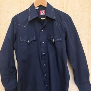 CHUTE  #1 Vintage 80's Western Shirt